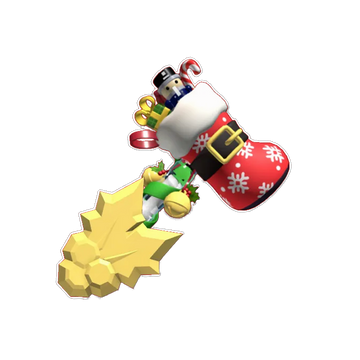 Santa Boot Set