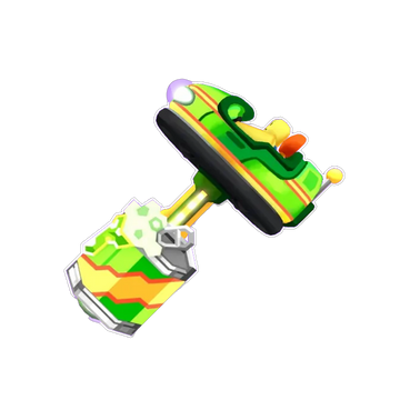 Green Bumper Car Set