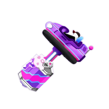 Purple Bumper Car Set